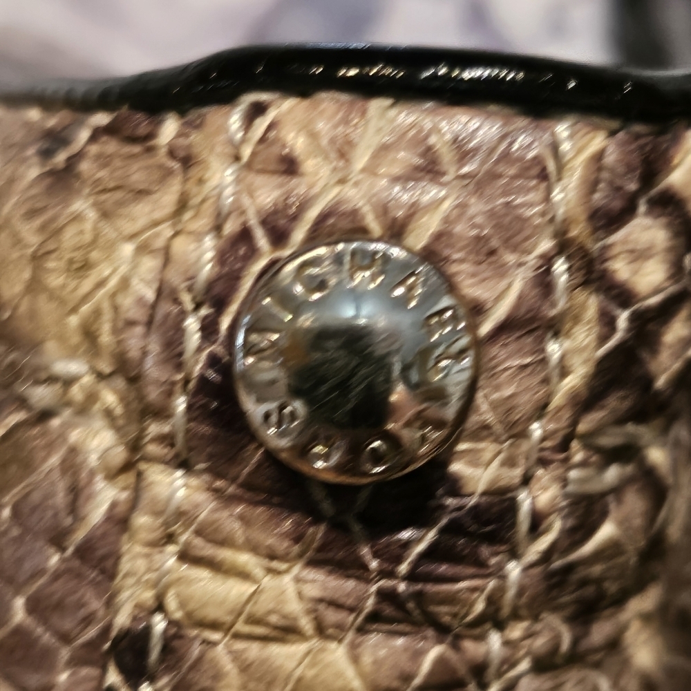 Micheal Kors Snakeskin Effect Slip On Sneakers Wmns Sz 6.5 - Picture 8 of 12
